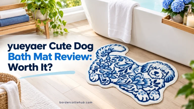 yueyaer Cute Dog Bath Mat Review Worth It