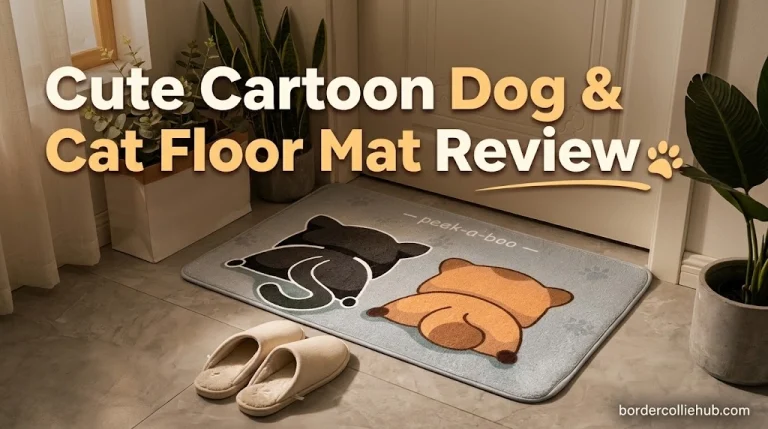 Cute Cartoon Dog & Cat Floor Mat Review