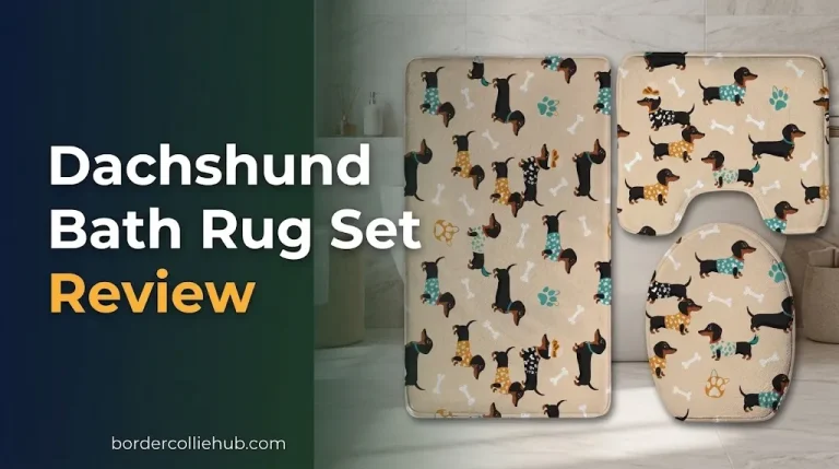 Dachshund Bath Rug Set Review