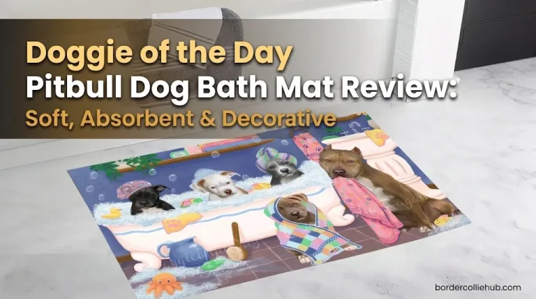 Doggie of the Day Pitbull Dog Bath Mat Review