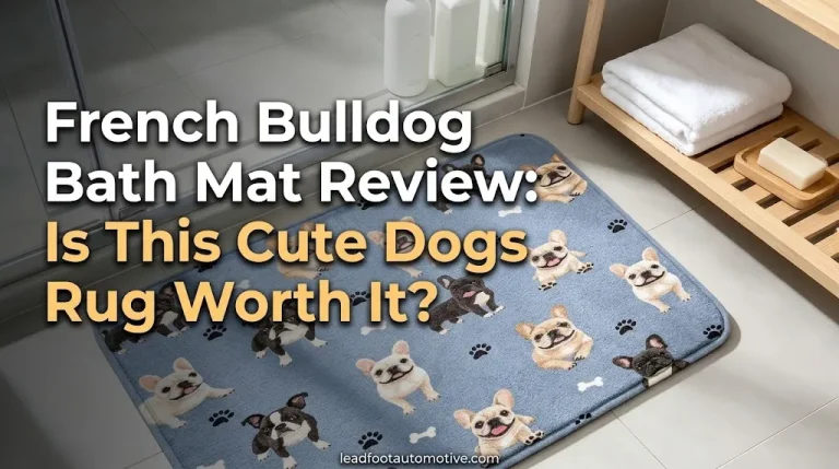 French Bulldog Bath Mat Review