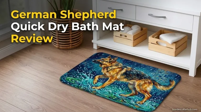 German Shepherd Quick Dry Bath Mat Review