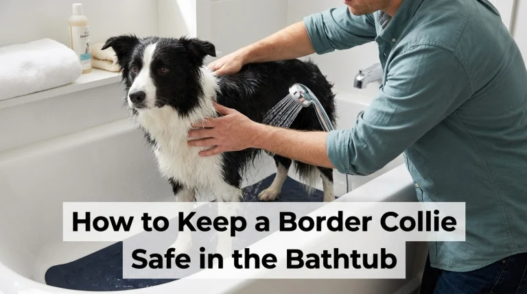 How to Keep a Border Collie Safe in the Bathtub