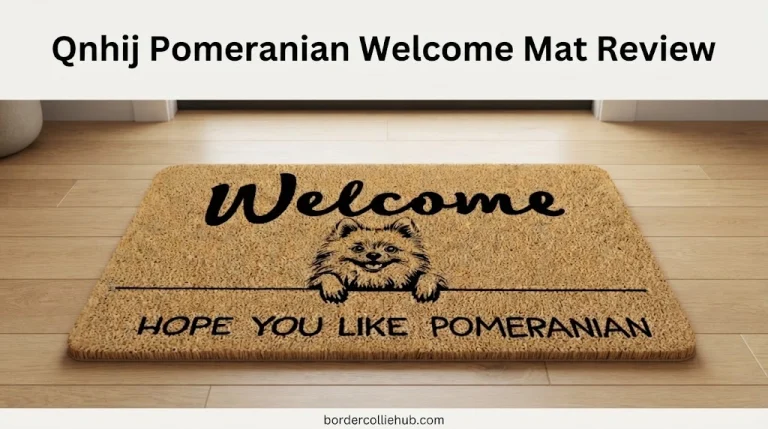 Qnhij Pomeranian Welcome Mat Review