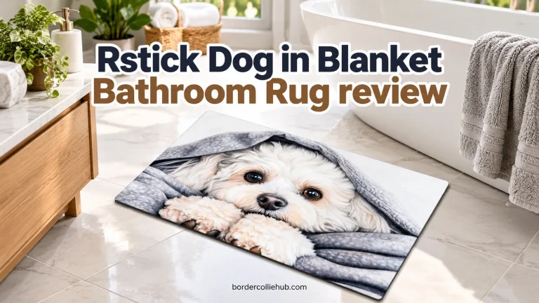 Rstick Dog in Blanket Bathroom Rug Review