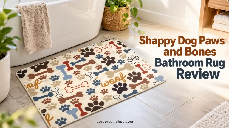 Shappy Dog Paws and Bones Bathroom Rug Review