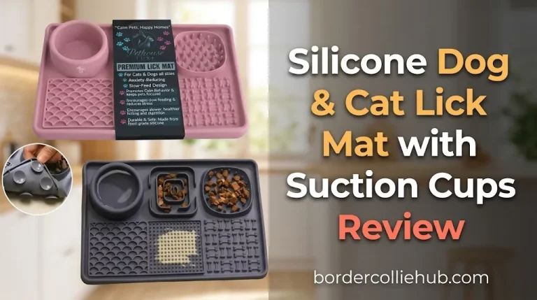 Silicone Dog & Cat Lick Mat with Suction Cups Review