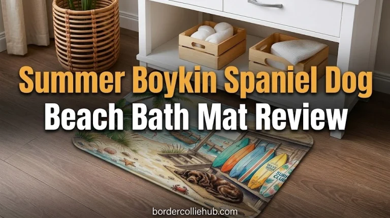 Summer Boykin Spaniel Dog Beach Bath Mat Review