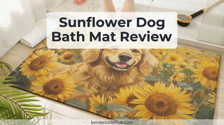 Sunflower Dog Bath Mat Review