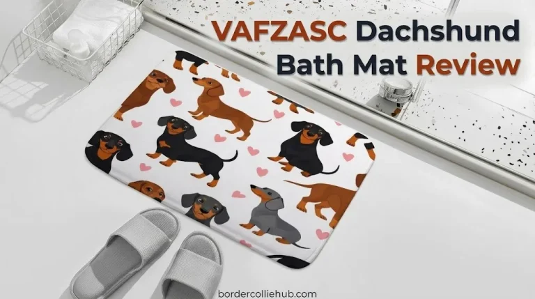 VAFZASC Dachshund Bath Mat Review