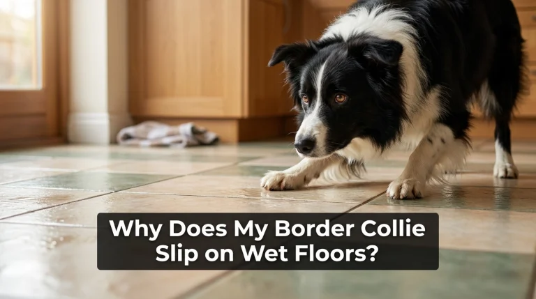 Why Does My Border Collie Slip on Wet Floors
