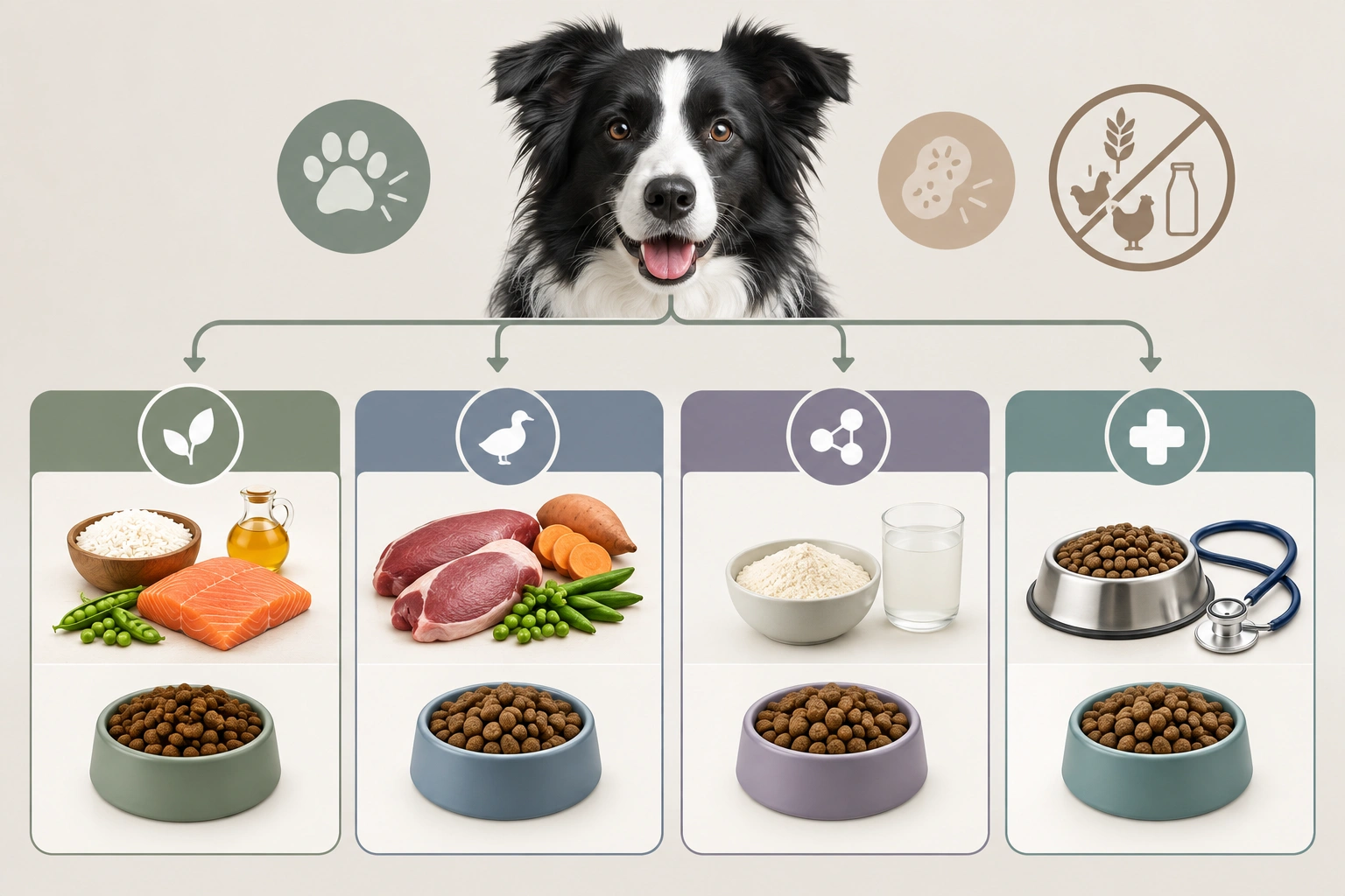 Border Collie allergy feeding decision guide