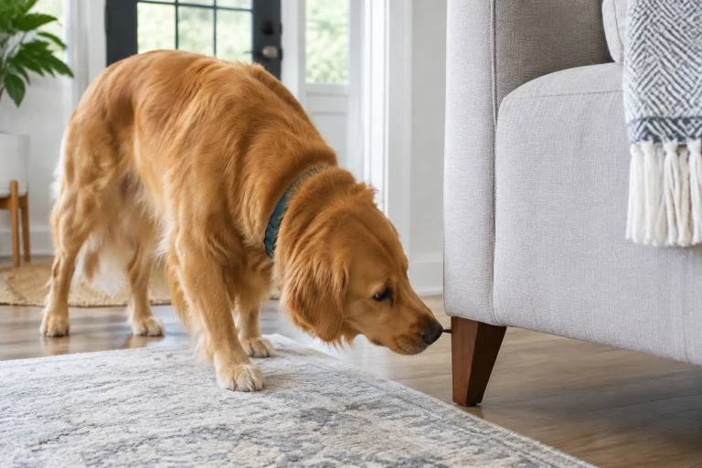 Dog marking behavior can have multiple causes